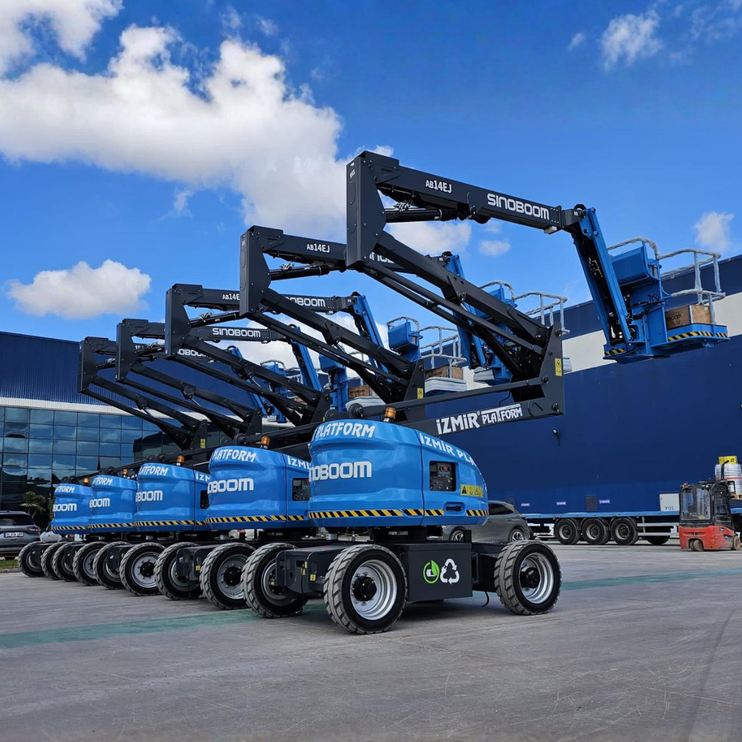Eklemli Manlift Makine Parkı